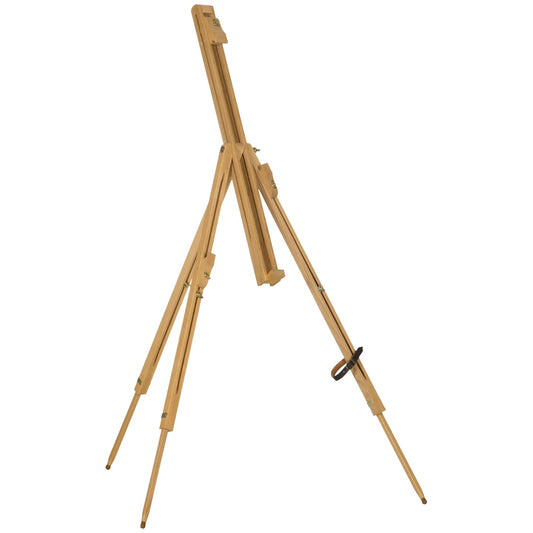 Chevalet professionnel de peinture pliable en bois de hêtre 183cm